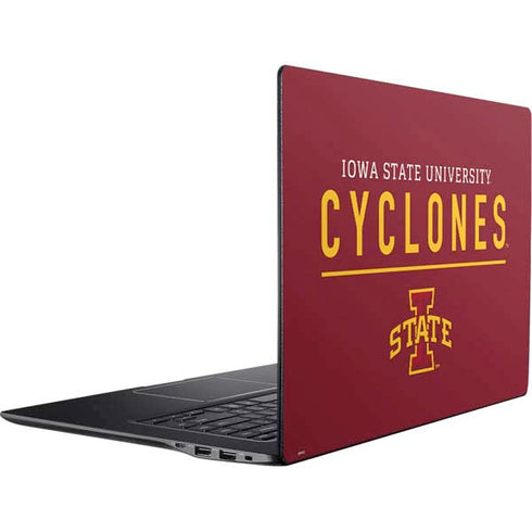 Iowa State University Athletic Text Ativ Book 9 (15.6in 2014) Skin